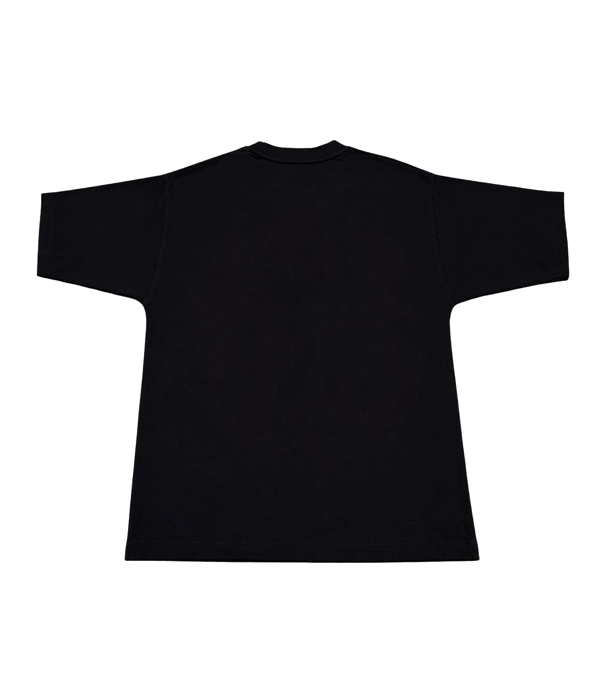T-Shirt Épais Brodé Noir dos